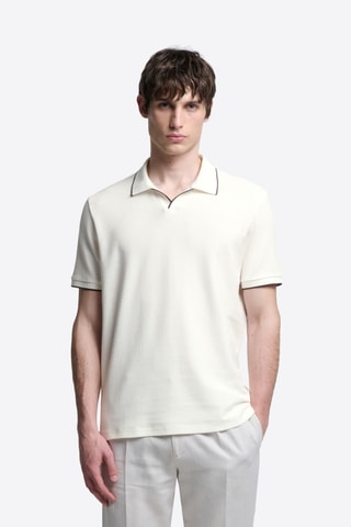 Polo slim - Bianco