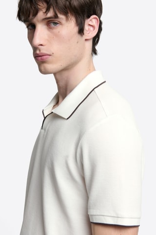 Polo slim - Bianco