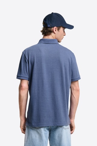 Polo slim - Cobalto