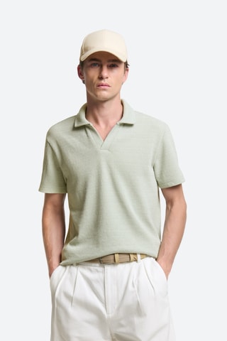 Polo slim - Verde chiaro