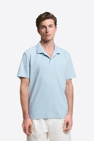 Polo slim - Celeste