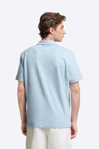 Polo slim - Celeste