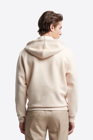 Felpa con cappuccio - Avorio