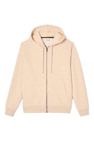 Felpa con cappuccio - Avorio