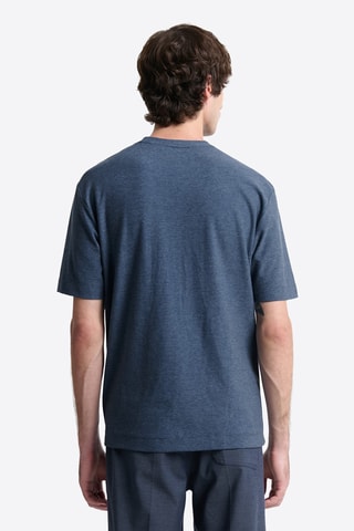 T-shirt regular - Navy melange
