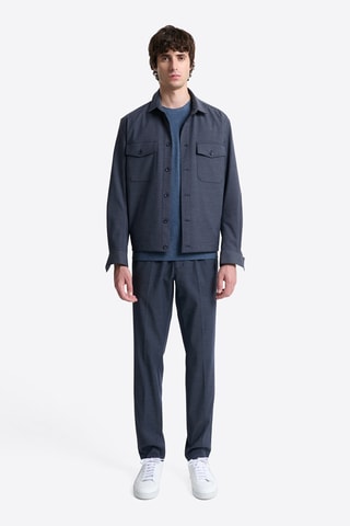 T-shirt regular - Navy melange