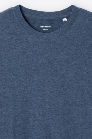 T-shirt regular - Navy melange