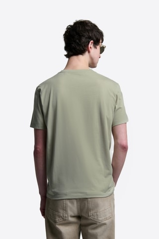 T-shirt slim - Verde chiaro