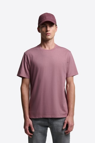 T-shirt slim - Rosa antico