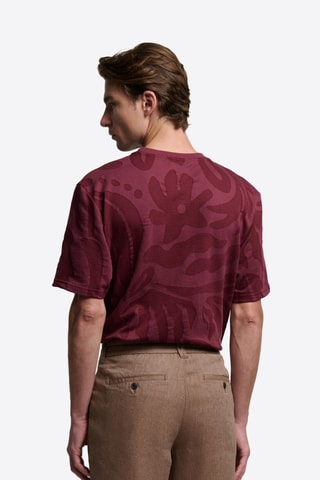 T-shirt regular - Bordeaux