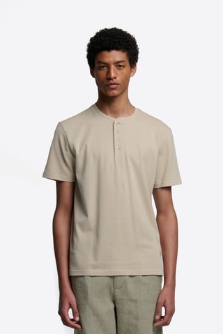 T-shirt slim - Taupe