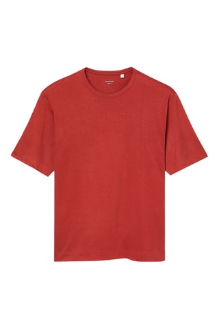 T-shirt regular - Rosso mattone