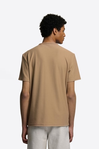 T-shirt slim - Marrone chiaro