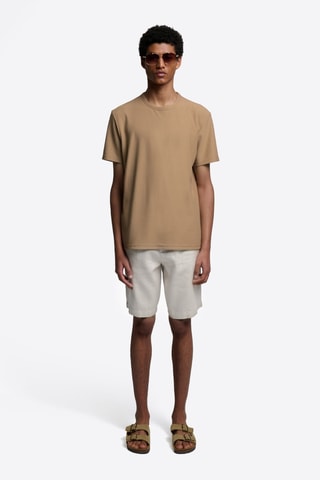 T-shirt slim - Marrone chiaro