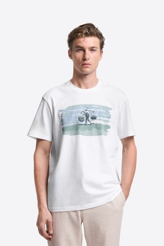 T-shirt slim - Bianco