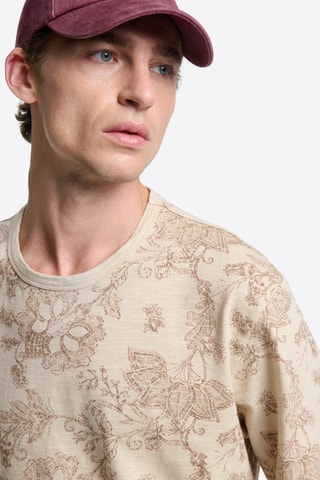 T-shirt slim - Ecrù