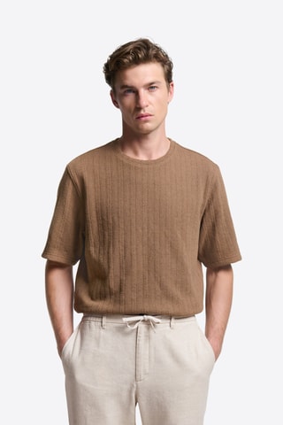 T-shirt regular - Marrone