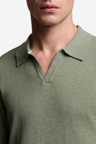 Polo in cotone bio - Kaki