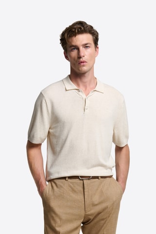 Polo - Taupe melange