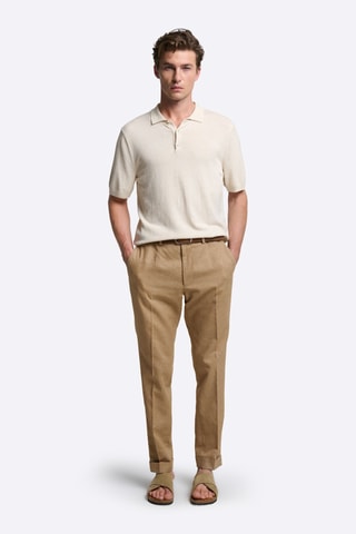 Polo - Taupe melange