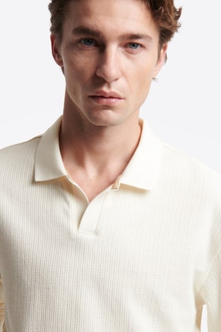 Polo regular - Ecrù