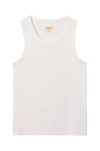 Canotta in cotone bio - Beige chiaro