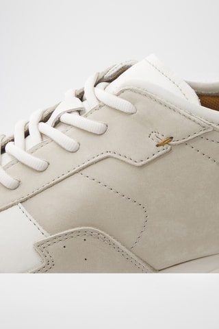 Sneakers in pelle - Beige