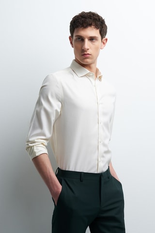 Camicia slim - Bianco