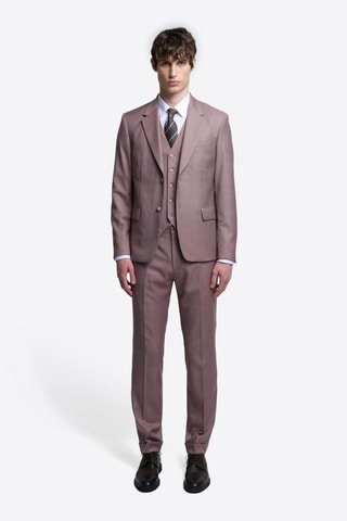 Chaqueta de traje de lana - Rosa viejo