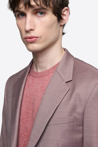 Chaqueta de traje de lana - Rosa viejo