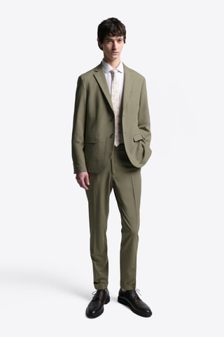 Chaqueta de traje - Verde almendra