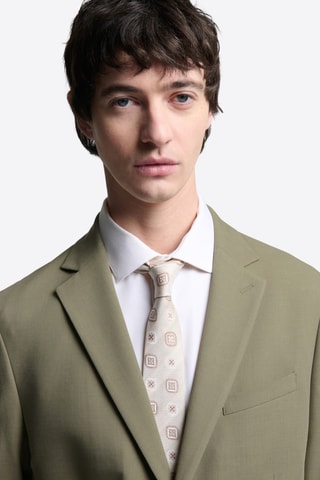 Chaqueta de traje - Verde almendra