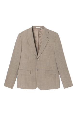 Giacca da completo in lana - Beige