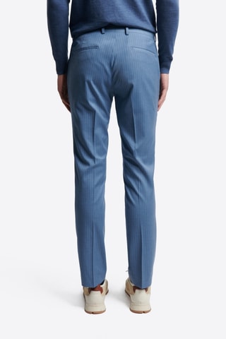 Pantaloni slim - Celeste