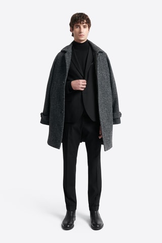 Pantaloni da completo slim - Nero