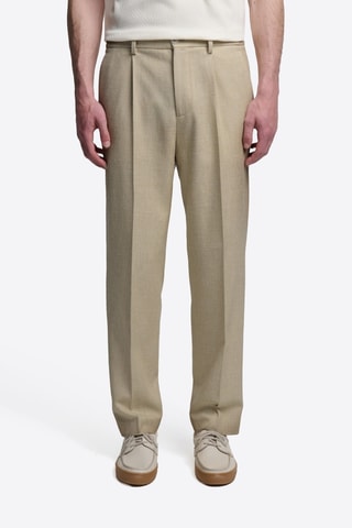 Pantaloni da completo regular - Beige