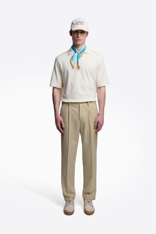 Pantaloni da completo regular - Beige