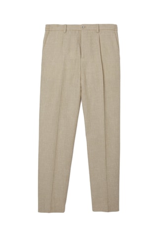Pantaloni da completo regular - Beige