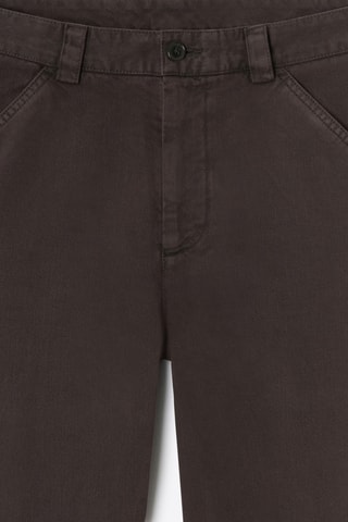 Pantaloni straight - Marrone