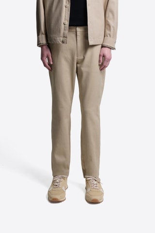 Pantaloni chino slim - Avorio