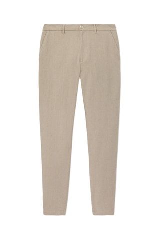 Pantaloni chino slim - Avorio