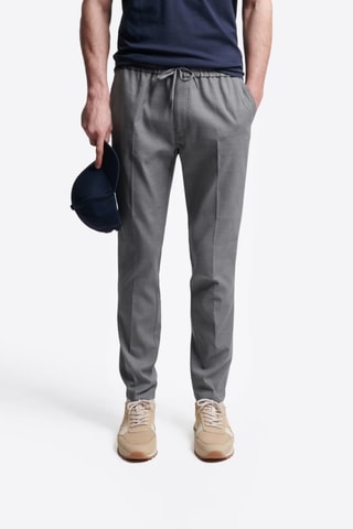 Pantaloni chino slim - Grigio