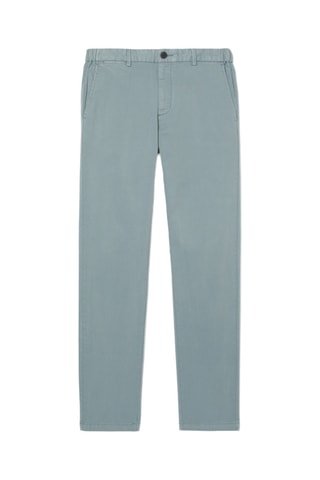 Pantaloni chino slim - Celeste