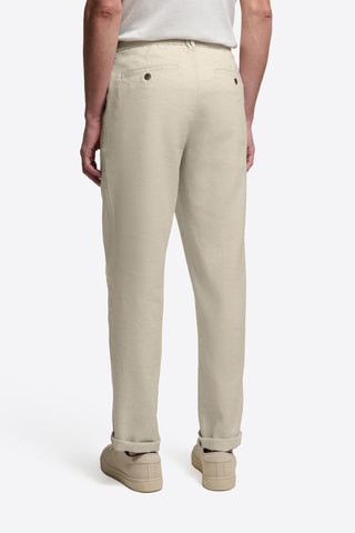 Pantaloni chino in lino - Beige chiaro