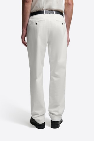 Pantaloni chino regular - Bianco