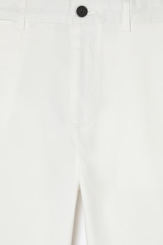Pantaloni chino regular - Bianco