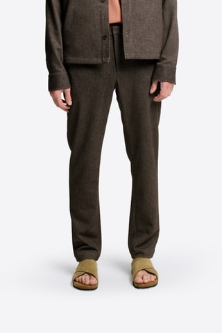 Pantaloni chino - Marrone melange