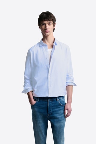 Camicia slim - Blu