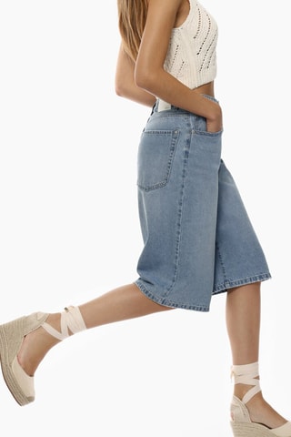 Espadrilles compensées - Ecru