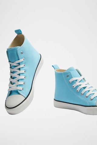 Tennis montantes - Bleu clair